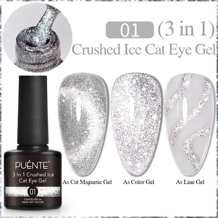 Nail Essentials Green Crystal Cat Magnetic Gel Polish - Nail Essentials - Rikonka - Mad Fly Essentials