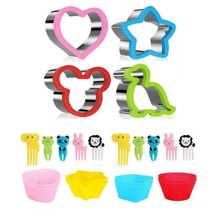 Funny Kids Sandwich Cookie Cutters - Mad Fly Essentials