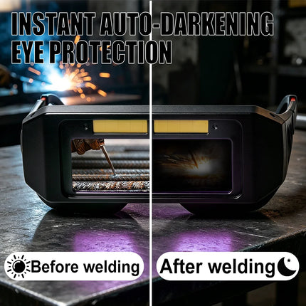 Welding Mask Solar Auto Darkening Arc Protection Helmet - Welding Mask - Guueld - Mad Fly Essentials
