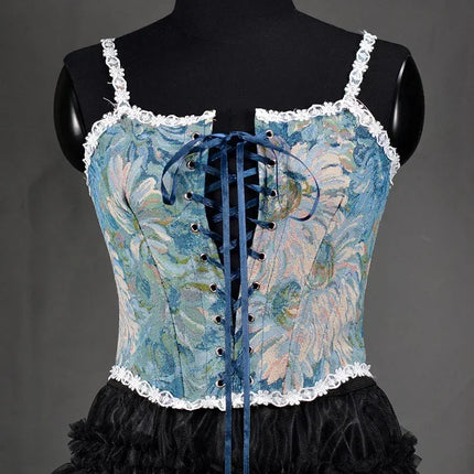 Corset Women Fashion Floral y2K Body Shaper - Corset - Bubblekiss - Mad Fly Essentials