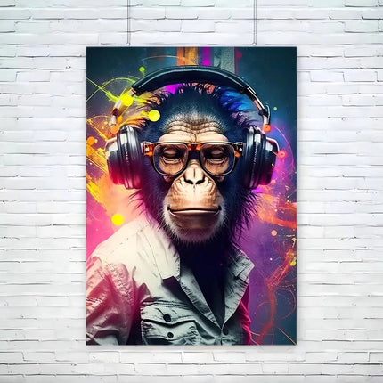 Wall Decor Funny Animal Canvas Art Print Kids Room Decor - Wall Decor - hdprints - Mad Fly Essentials