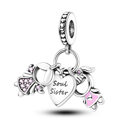 Women Accessories 925 Valentine Love Family DIY Jewelry Charm - Women Accessories - Valentines Day Specials - Mad Fly Essentials