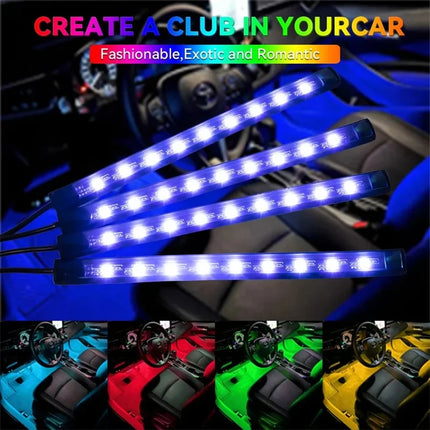 Auto LED Light Interior Ambient Night Light - Auto LED Light - Fccemc - Mad Fly Essentials