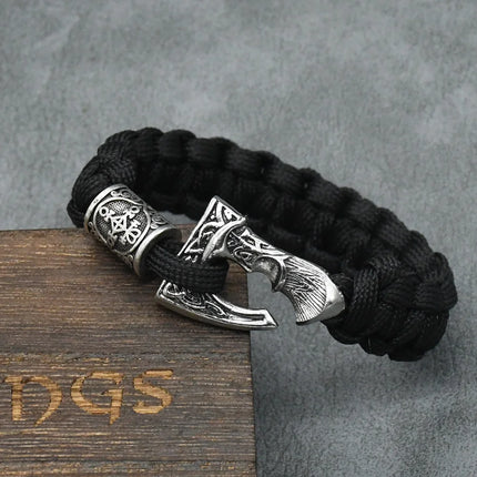 Bracelet Viking Men Norse Rune Design Animal Accessories - Bracelet - Dawapara - Mad Fly Essentials