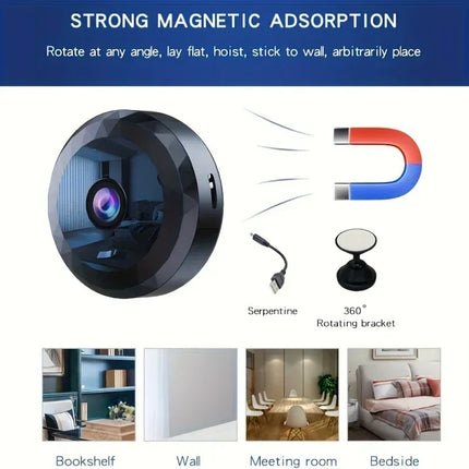 Home Security 4K Mini WiFi Wireless Security Camera - Home Security - SJCAM - Mad Fly Essentials