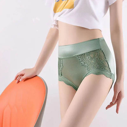 Women Lace Ice Silk Butt Lifting Panties - Mad Fly Essentials