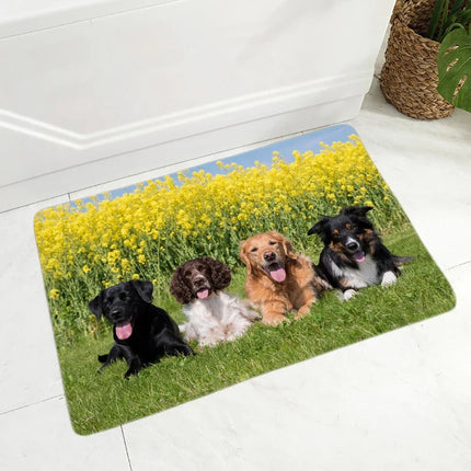 3D Doormat Home Puppy Love Labrador 3D Floor Mat - 3D Doormat - Animal Game - Mad Fly Essentials