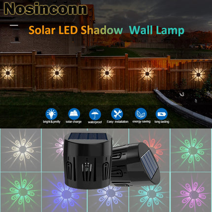 Solar LED RGB WW Shadow Projector Lamp