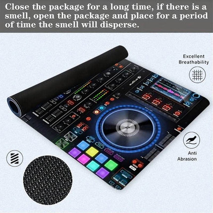 DJ Controller Black Large Mouse Pad PC Accessories - Mad Fly Essentials