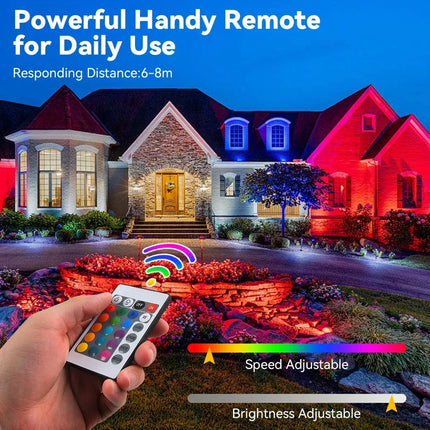 LED Party Light Home RGB Smart Voice Floodlight - LED Party Light - Tonoh - Mad Fly Essentials