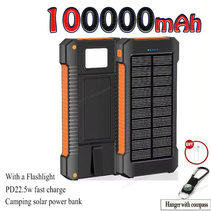 Home Essentials Portable Solar 20k mah Powerbank - Home Essentials - Tollcuudda - Mad Fly Essentials