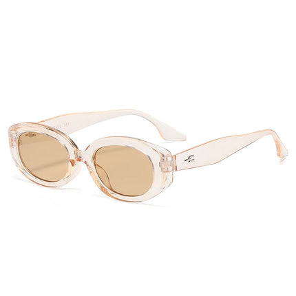 Men Sunglasses Vintage Steampunk Oval UV400 Eyewear - Men Sunglasses - DDDLong - Mad Fly Essentials
