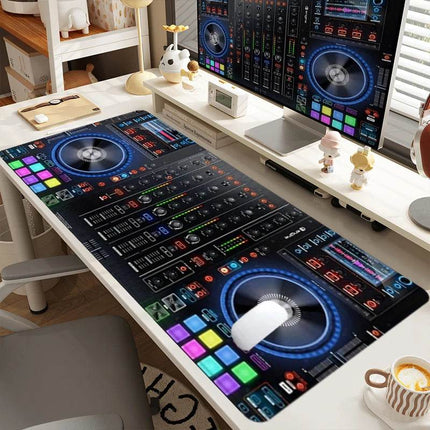 DJ Controller Black Large Mouse Pad PC Accessories - Mad Fly Essentials