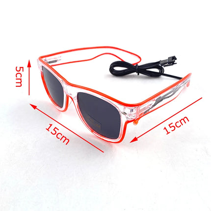 Party Favors Women LED Neon Glow Party Sunglasses - Party Favors - The vinyl Clock - Mad Fly Essentials