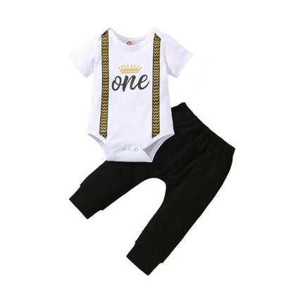 Baby Boys 1st Birthday Cartoon Outfits - Kids Shop Mad Fly Essentials