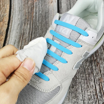 Boys Footwear Silicone Elastic No Tie Shoelaces - Boys Footwear - Basic Gold Yao - Mad Fly Essentials
