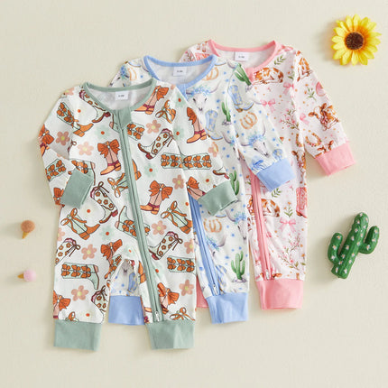 Baby Romper Girl Unicorn Rainbow Ice Cream Bodysuits - Baby Romper - Ababy - Mad Fly Essentials