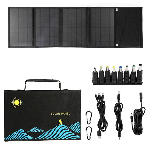 Foldable 1k Watt Portable Solar Panel USB Powerbank