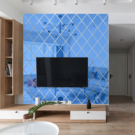 DIY Wall Decor Mirror 3D Diamond Stickers - DIY Wall Decor - Colorful Life - Mad Fly Essentials