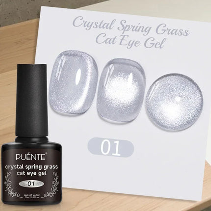 Nail Essentials Green Crystal Cat Magnetic Gel Polish - Nail Essentials - Rikonka - Mad Fly Essentials