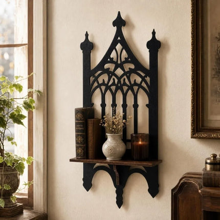 Home Decor Medieval Black Vintage Gothic Candle Holder - Home Decor - Medieval Decor - Mad Fly Essentials