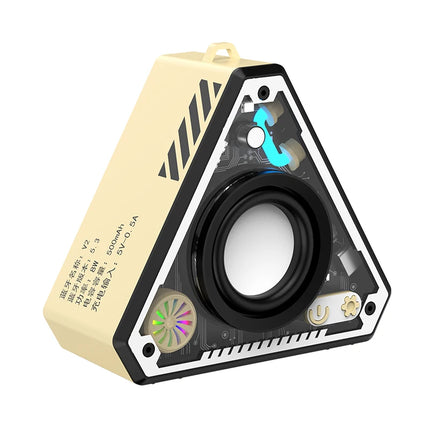 PC Accessories Wireless LED Bluetooth Transparent Bass Speakers - PC Accessories - Stonego - Mad Fly Essentials