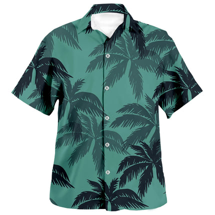 Men's Funny Alien 3D Hawaiian Beach Shirts