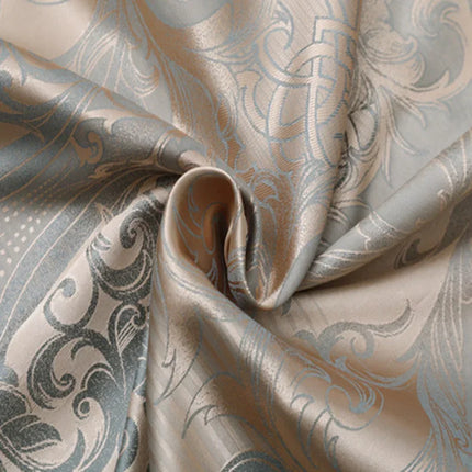Duvet Set European Jacquard Satin Bedding Set - duvet set - home deluxe - Mad Fly Essentials