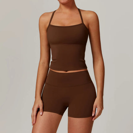 Activewear Set Women 2pc Crop Top Yoga Sportswear Set - Activewear Set - Bessmini - Mad Fly Essentials