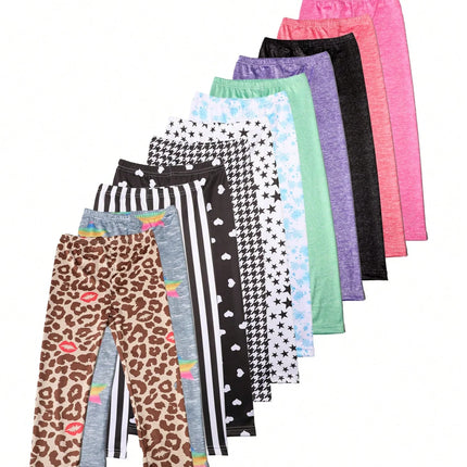 Leggings Baby Girl Floral 3D Pencil Pants - Leggings - LMOFA - Mad Fly Essentials