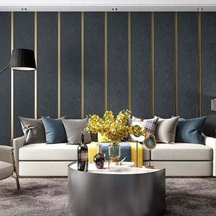 Wallpaper Custom 3D Modern Living Room Spiral Wallpaper - Wallpaper - Wallmg - Mad Fly Essentials