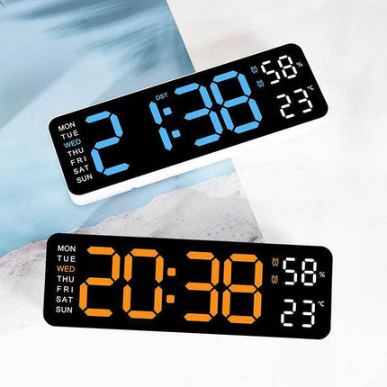 9 Inch Digital LED USB Wall Alarm Clock - Mad Fly Essentials