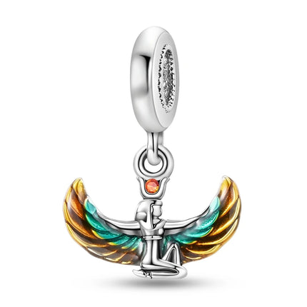 Women 925 Sterling Silver Infinity Butterfly Charm