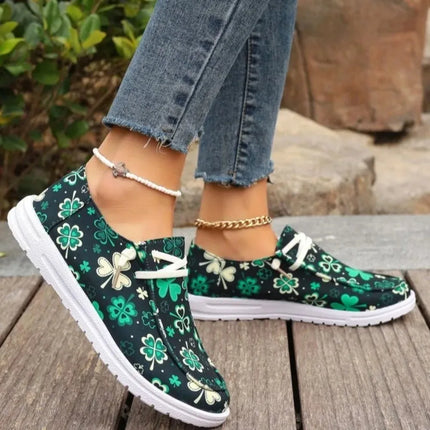 Women Lucky Charms Casual Platform Sneakers