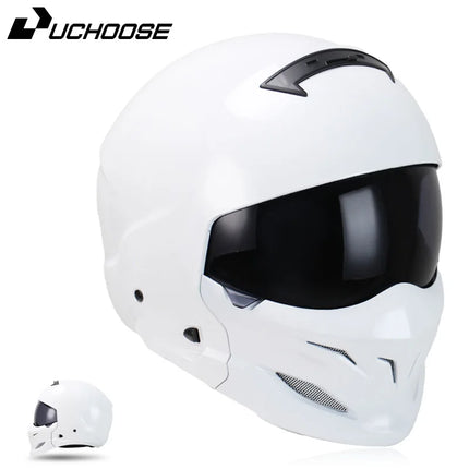 Motorcycle Helmet Half Predator Detachable Multi-purpose Helmet - Motorcycle Helmet - Kemimoto - Mad Fly Essentials