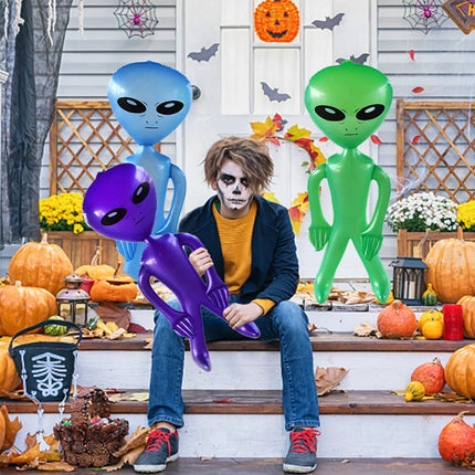 Halloween Decor Inflatable Alien Party Toys - Halloween Decor - Party Essentials - Mad Fly Essentials