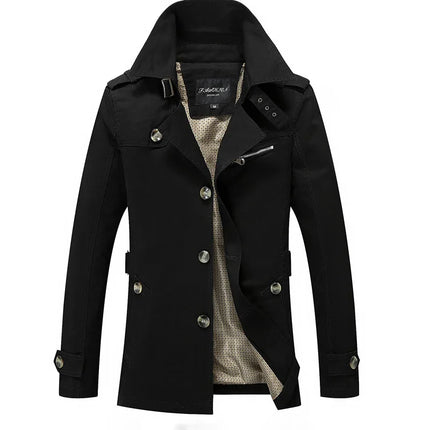 Outerwear Men Long Trench Style S-5XL Winter Parka - Outerwear - Tikalia - Mad Fly Essentials