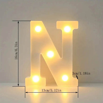 Wedding Decor Led Light Number Letters Sign - Mad Fly Essentials