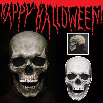Costume Mask Scary Boy Men Full Head Skull Mask - Costume Mask - Tiandirenhe - Mad Fly Essentials