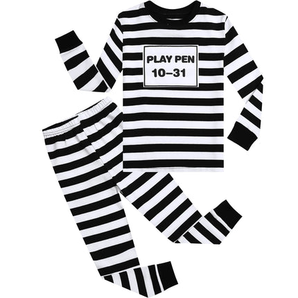 Baby Boys Pirate Costume Cartoon Pajama Sets