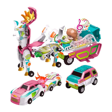 Activity Toys 2in1 Magnetic Car Transforming Dinosaur Toys - Activity Toys - JokeJolly - Mad Fly Essentials