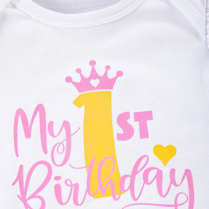 Party Dress Baby Girl Summer 1st Birthday Dress - Party Dress - Magdalyn - Mad Fly Essentials