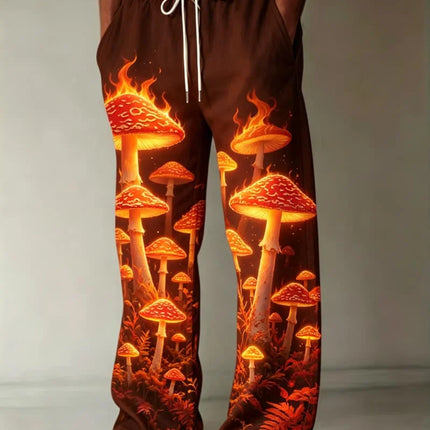 Pants Men 3D Fashion Skull Leisure Straight Leg Pants - Pants - Moonwest - Mad Fly Essentials