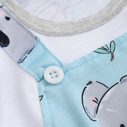 Baby Boy 0-18M Koala Print Jumpsuit Rompers