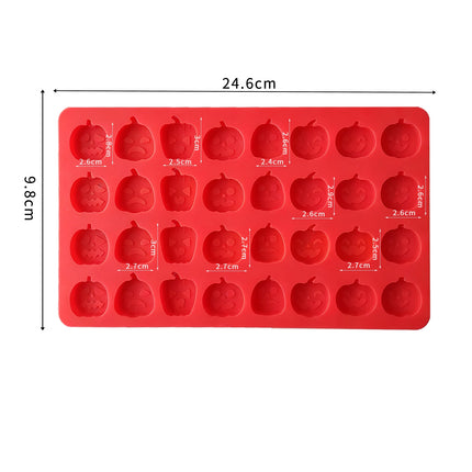 Cookie Cutter Halloween Pumpkin Head Ice Cube Silicon DIY Kitchen Mold - Cookie Cutter - Andralyn - Mad Fly Essentials