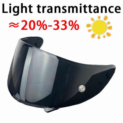 Motorcycle Helmet Visor LVS CWR-1 CWR1 NXR RF-1200 Rainbow Lens - Motorcycle Helmet - LVS - Mad Fly Essentials