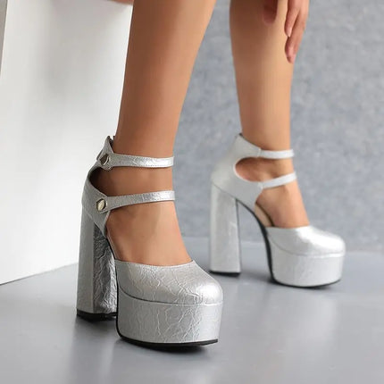 Women's Ultrahigh 14cm Round Toe Pump Heels