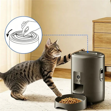 Pet Essentials Cat Dog WIfi Auto Pet Feeder Dog Supplies - Pet Essentials - Zyfeeder - Mad Fly Essentials