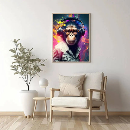Wall Decor Funny Animal Canvas Art Print Kids Room Decor - Wall Decor - hdprints - Mad Fly Essentials