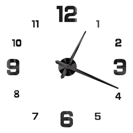 Home Decor Large DIY 3D Modern Wall Clock Decor - Home Decor - Preciser - Mad Fly Essentials